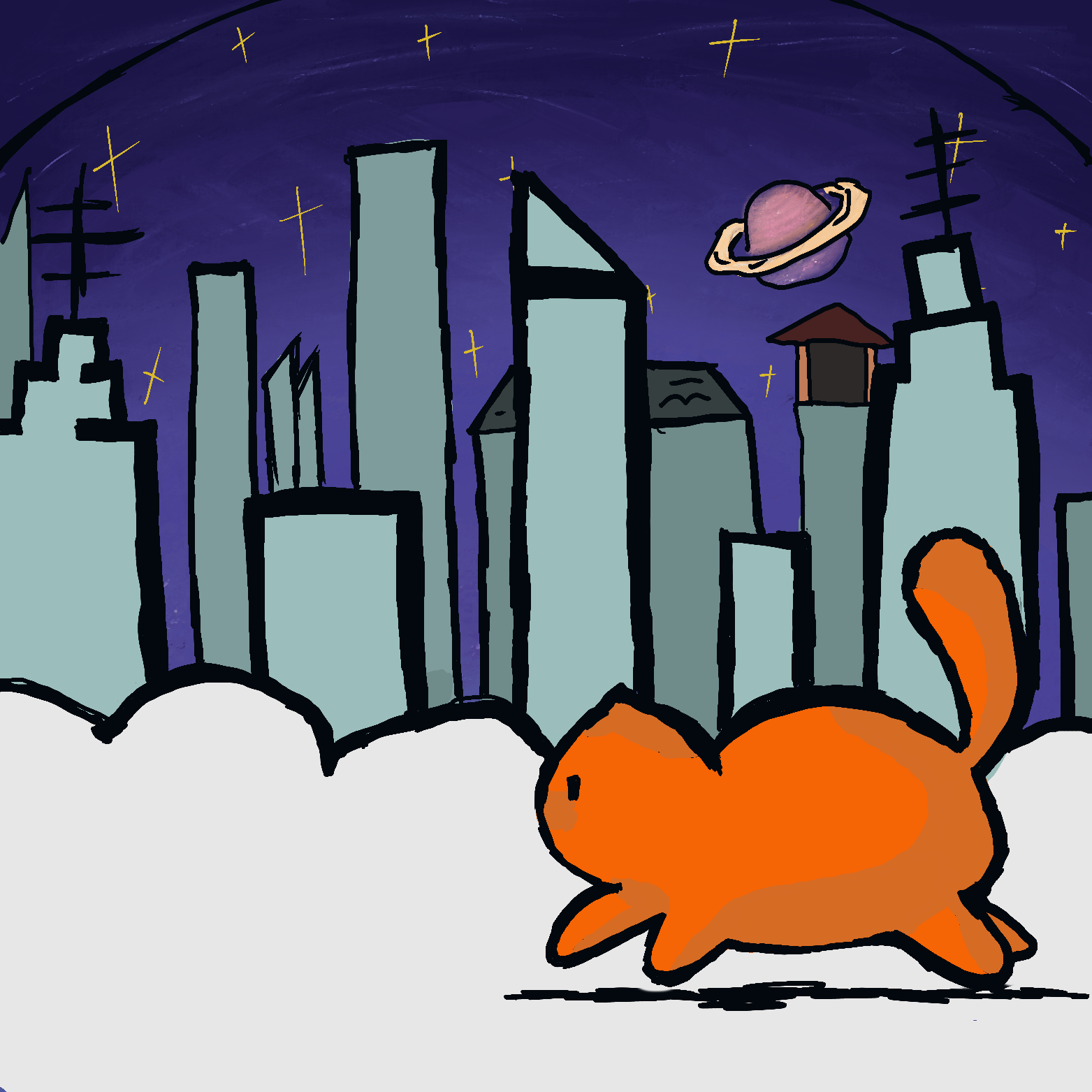 2336: City Skies over Guangzhou